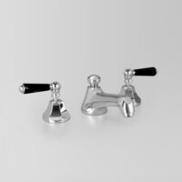 Black Porcelain Handles