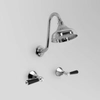 Black Porcelain Handles