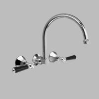 Black Porcelain Handles