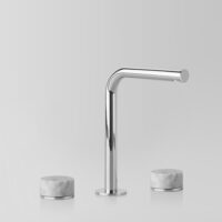 White Carrara Marble Handles