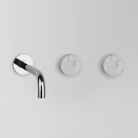 White Carrara Marble Handles